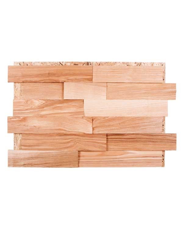 Holz Wandverkleidung - Spaltholz Esche