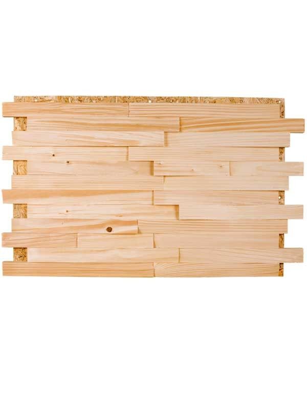 Holz Wandverkleidung - Spaltholz Fichte