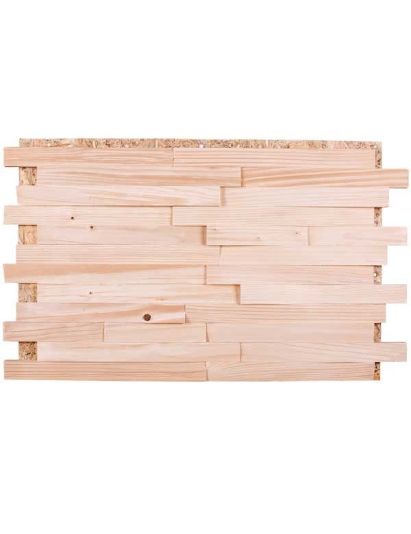 Holz Wandverkleidung - Spaltholz Fichte