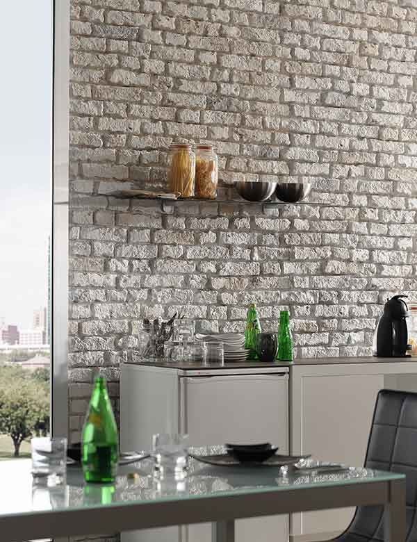 Wandverkleidung Klinkersteinoptik Ladrillo Panel Piedra